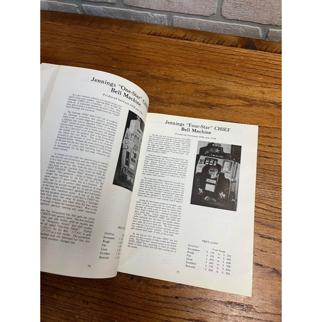 An Illustrated Price Guide To The 100 Most Collectible Slot Machines By Richard M. Bueschel