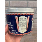 Vintage 1980s King Leo Stick Candy Tin 2lb Can Peppermint Lion Nashville TN