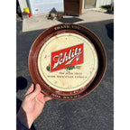 Vintage 1954 Schlitz Beer Tray Schlitz Brewing Company Serving Tray Metal 13"