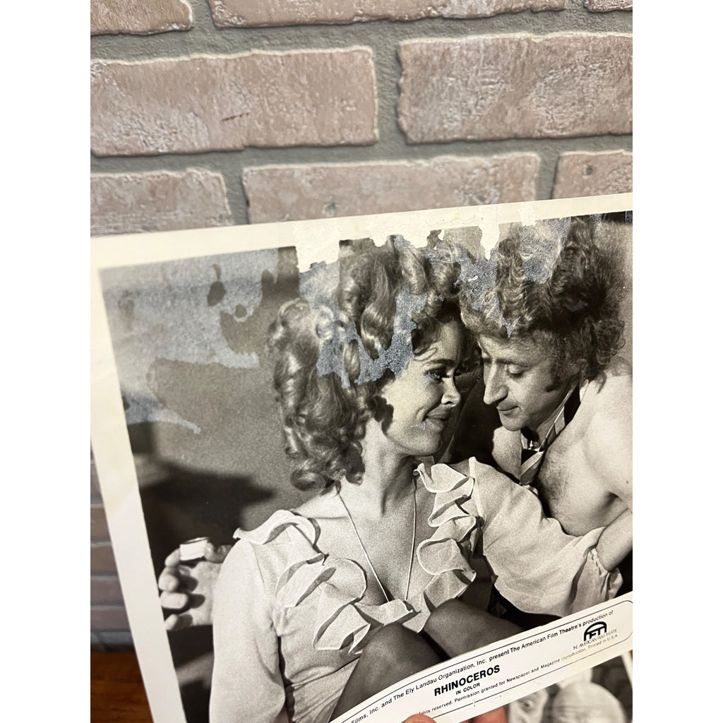 Original Rhinoceros 1974 Movie Photo Stills Gene Wilder Karen Black Zero Mostel