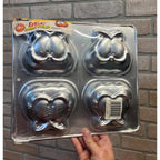 Vtg 1993 Wilton Garfield Mini Cake Pan NOS 2105-9441 Party Baking