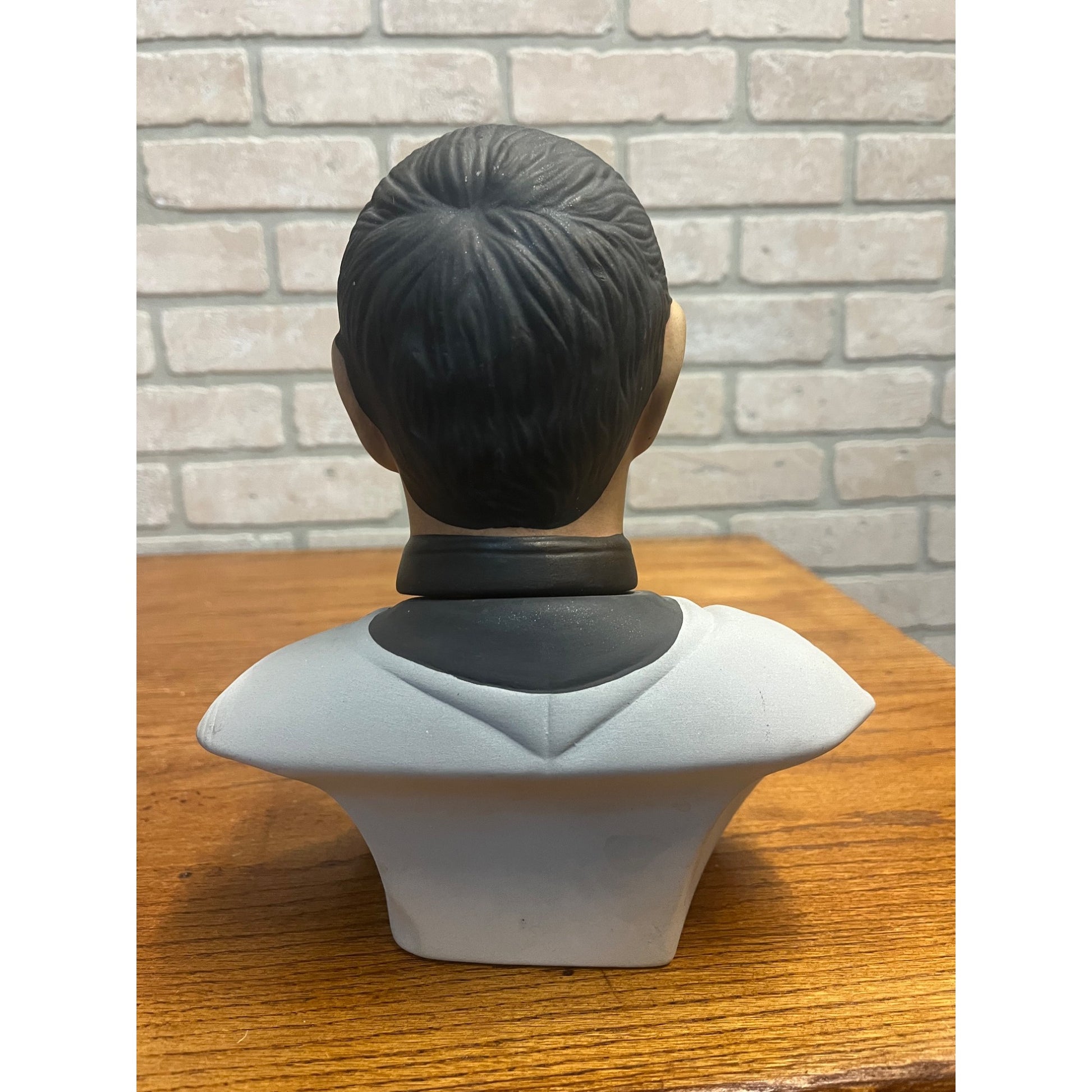 Vintage 1979 Star Trek Mr. Spock Ceramic Bust Grenadier Liquor Decanter (Empty)