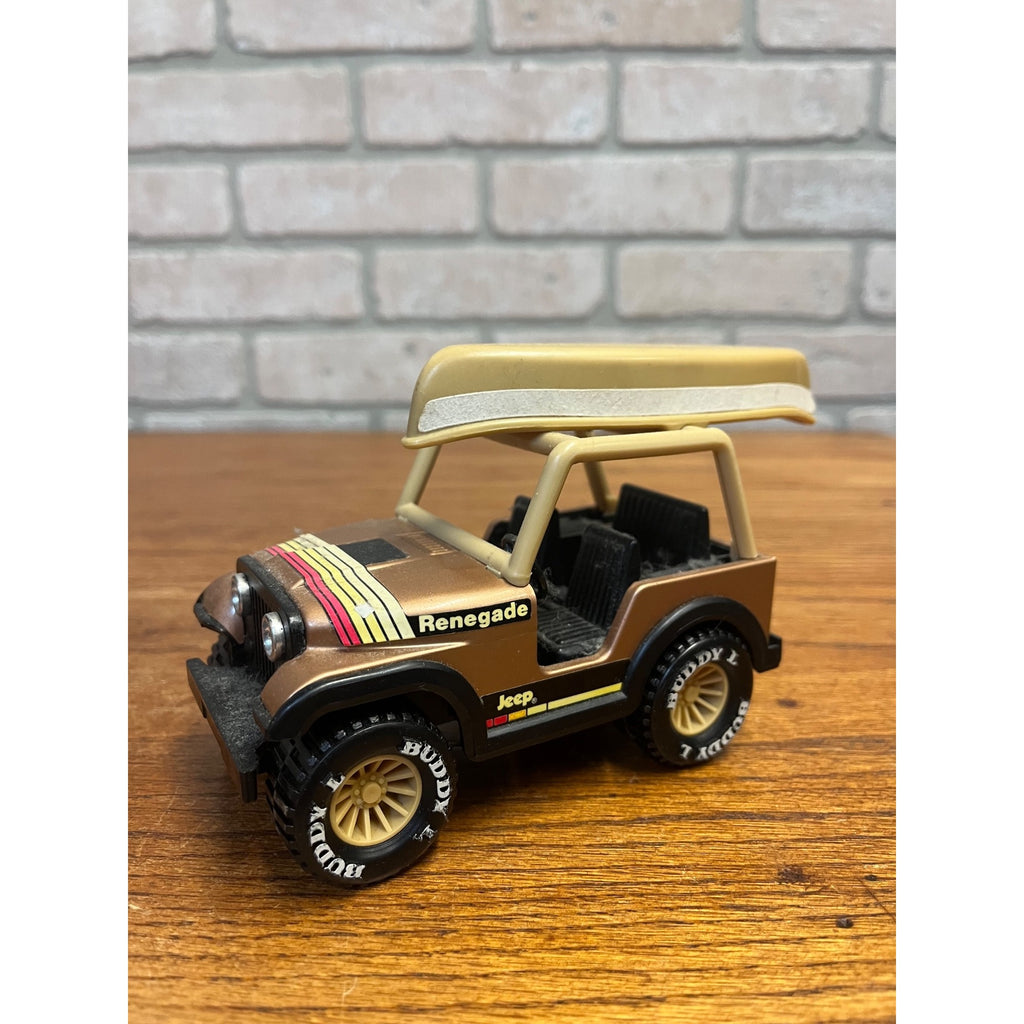 Vintage 1979 Buddy L Renegade Jeep with Canoe Toy – Brothers Antiques