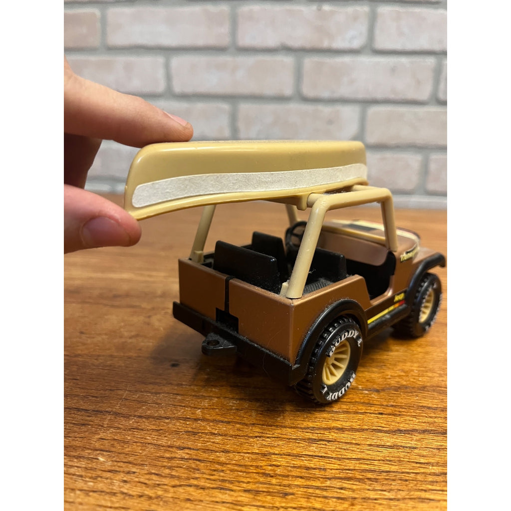 Vintage 1979 Buddy L Renegade Jeep with Canoe Toy – Brothers Antiques