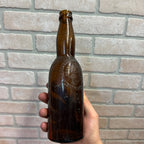 Pre-Pro Cumberland Brewing Co Beer Bottle Amber Brown Embossed MD 12oz