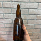 Pre-Pro Cumberland Brewing Co Beer Bottle Amber Brown Embossed MD 12oz