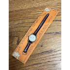 Vintage 1950s Tick Tock Stem Winding Toy Watch Novelty Japan NOS NEW on Card