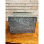 VTG VERIFINE DAIRY GALVANIZED PORCH MILK BOX BOTTLE COOLER WISCONSIN