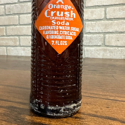 Orange Crush 7 oz ACL Soda Bottle H. O. Wilson Inc Benton Harbor Michigan