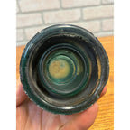 Antique H.G. Co. Domed Aqua Blue Green Glass Telephone Insulators Lot (3)