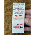 Vintage Matchbook Advertising - Arlington Park Washington Park - World’s Richest Race Sept 7th, 1968