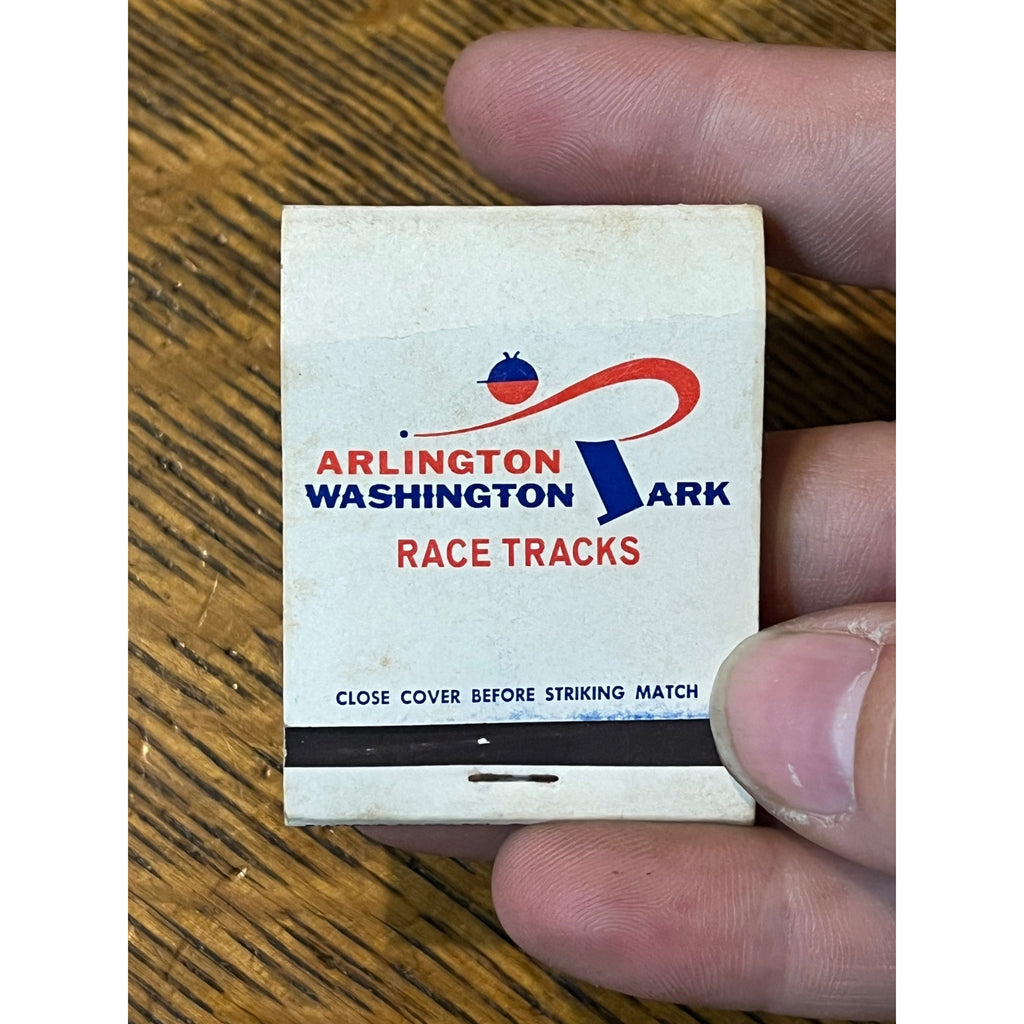 Vintage Matchbook Advertising - Arlington Park Washington Park - World’s Richest Race Sept 7th, 1968