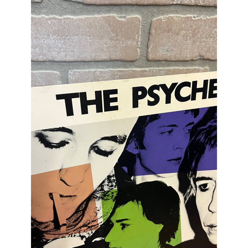 RARE Vintage 1981 Psychedelic Furs Cardboard Poster Store Display Promo Talk Talk Album