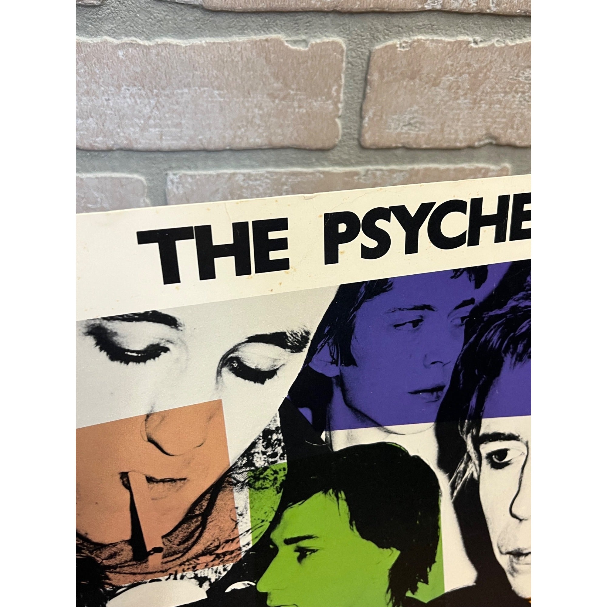 RARE Vintage 1981 Psychedelic Furs Cardboard Poster Store Display Promo Talk Talk Album