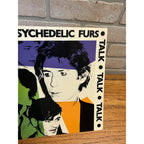 RARE Vintage 1981 Psychedelic Furs Cardboard Poster Store Display Promo Talk Talk Album