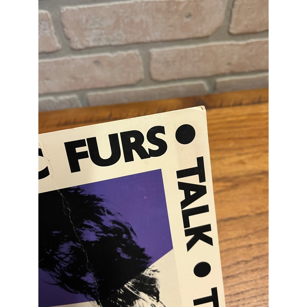 RARE Vintage 1981 Psychedelic Furs Cardboard Poster Store Display Promo Talk Talk Album