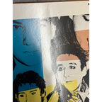 RARE Vintage 1981 Psychedelic Furs Cardboard Poster Store Display Promo Talk Talk Album