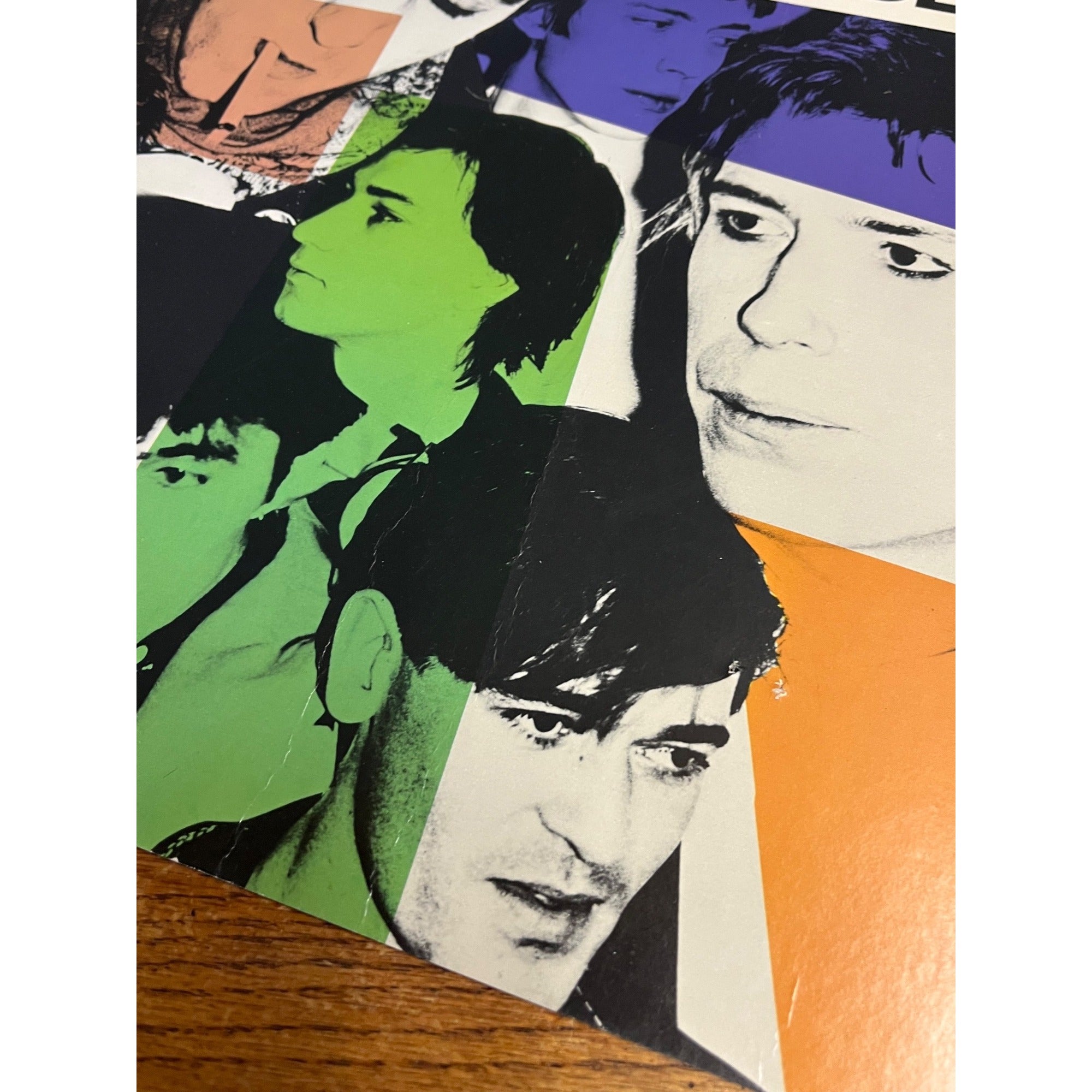 RARE Vintage 1981 Psychedelic Furs Cardboard Poster Store Display Promo Talk Talk Album