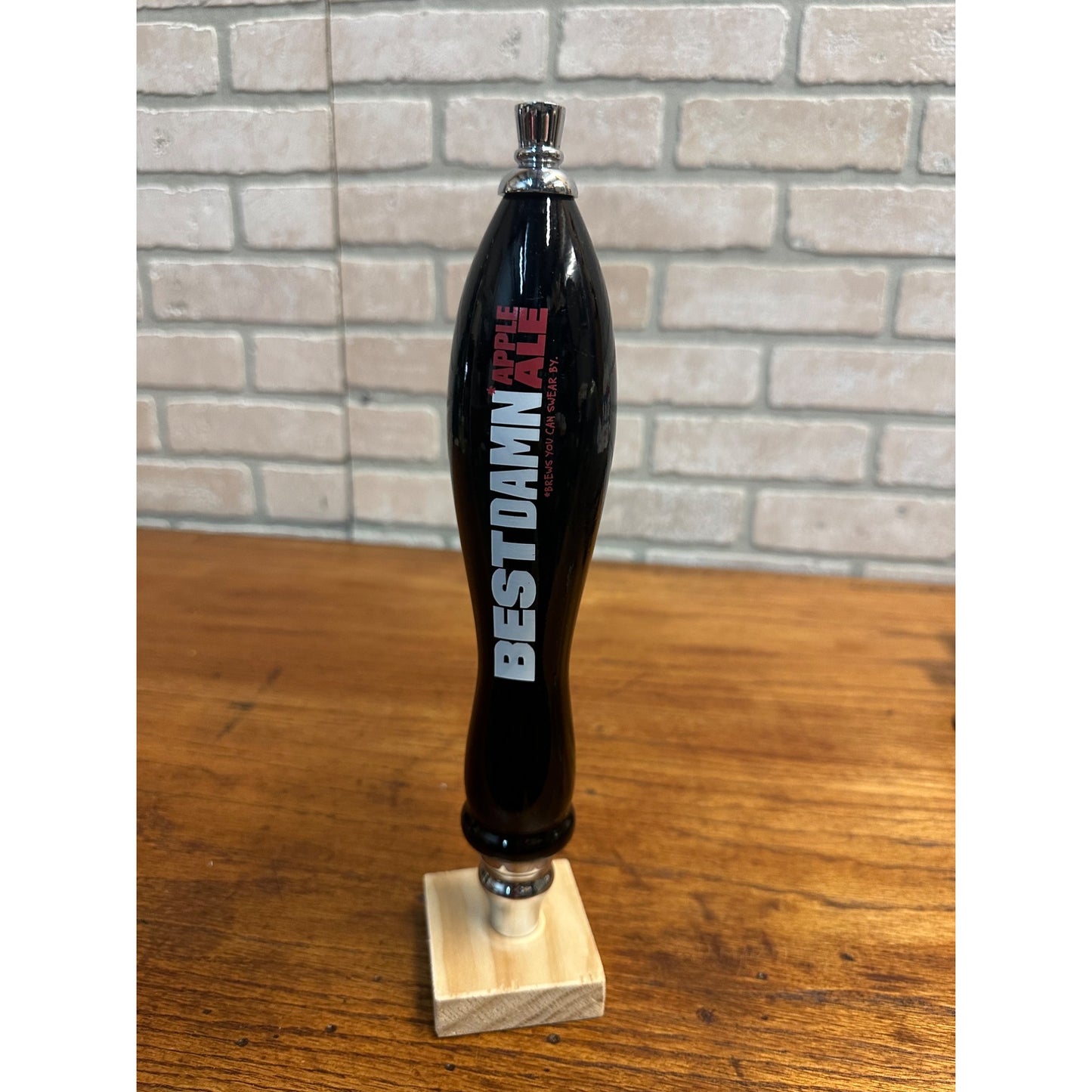 Best Damn Apple Ale Anheuser Busch 11 1/2" Beer Tap Handle