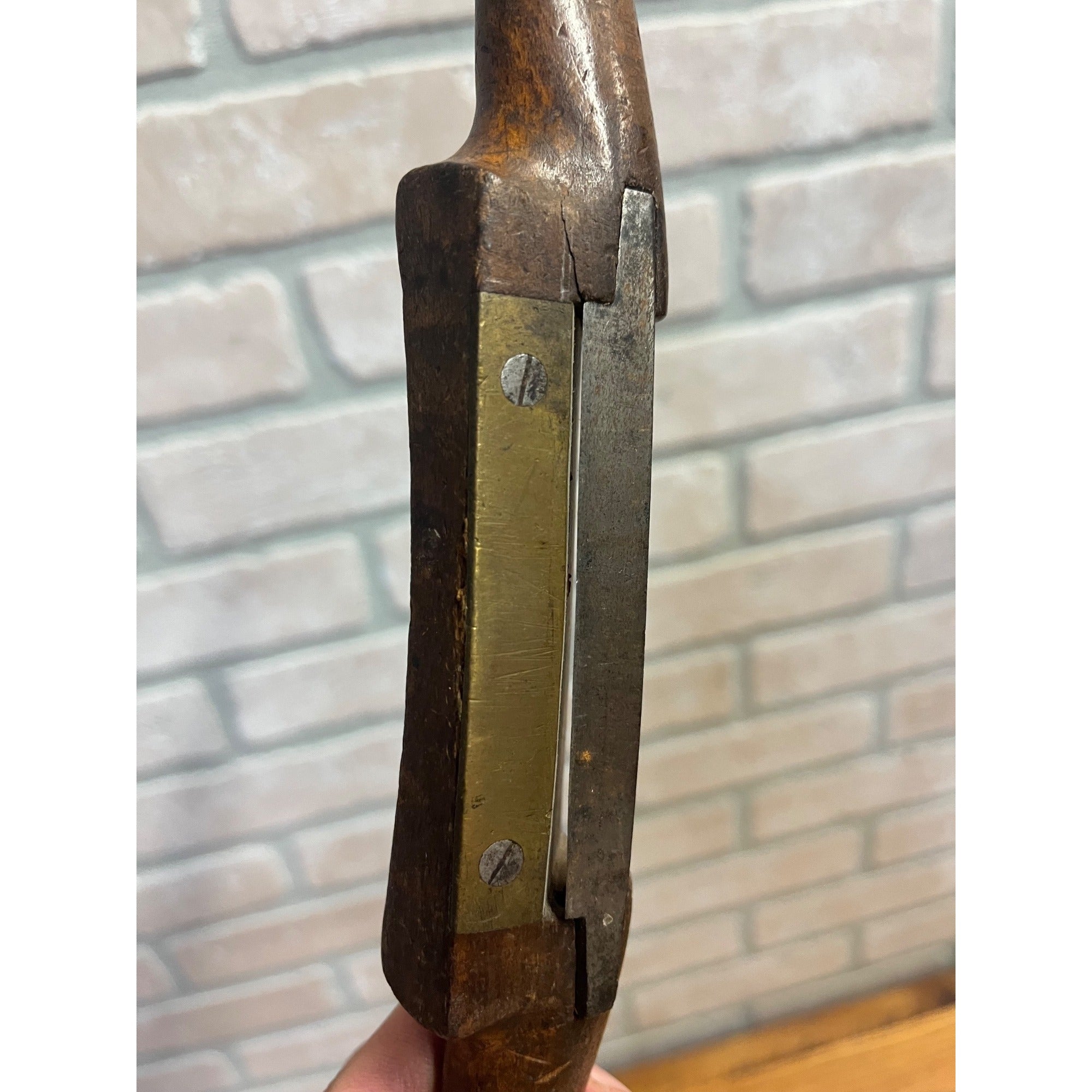 Antique Wooden Spokeshave Woodworking Tool 11" Carpenters
