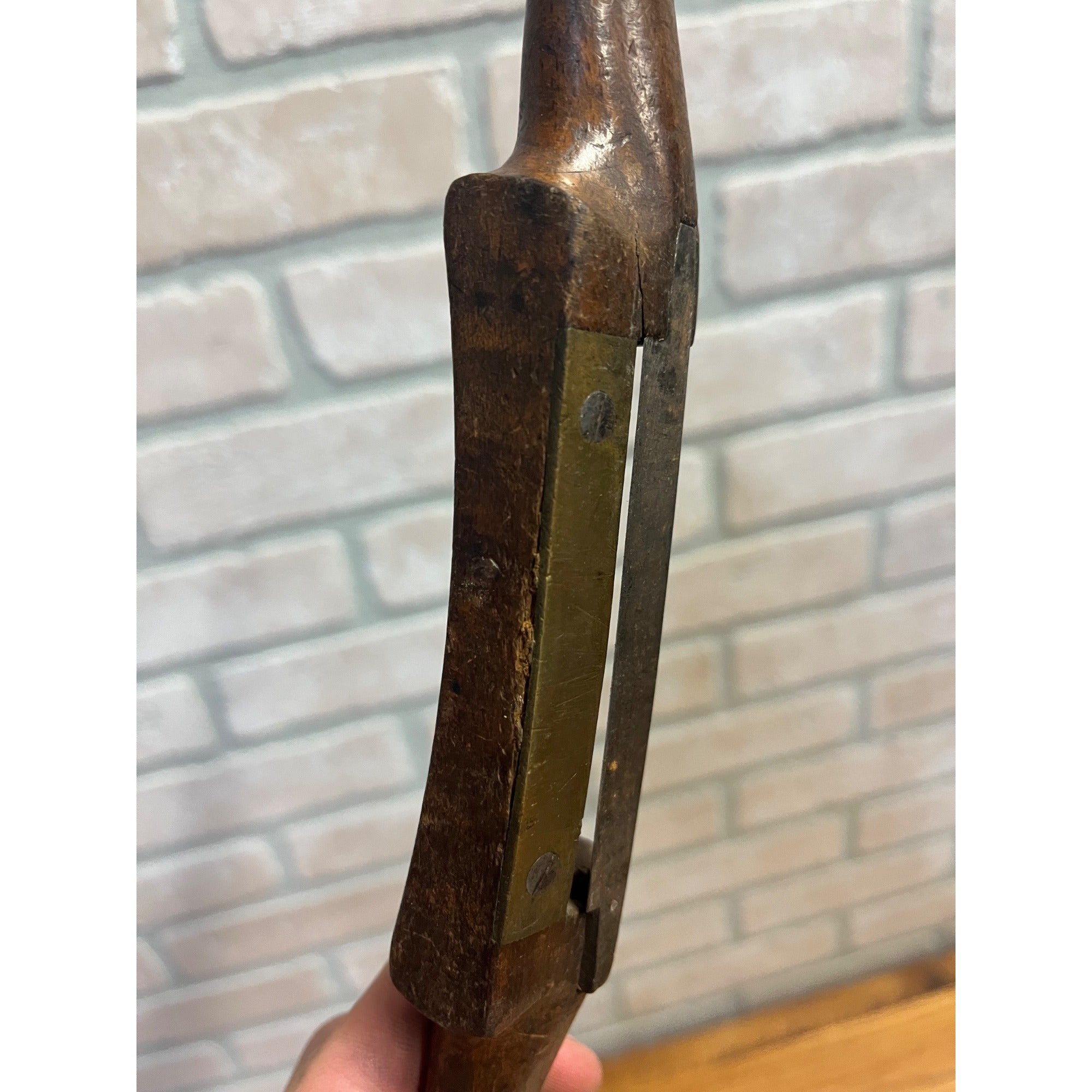 Antique Wooden Spokeshave Woodworking Tool 11" Carpenters
