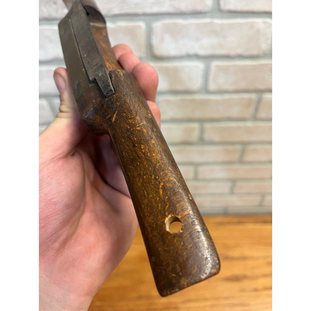 Antique Wooden Spokeshave Woodworking Tool 11" Carpenters