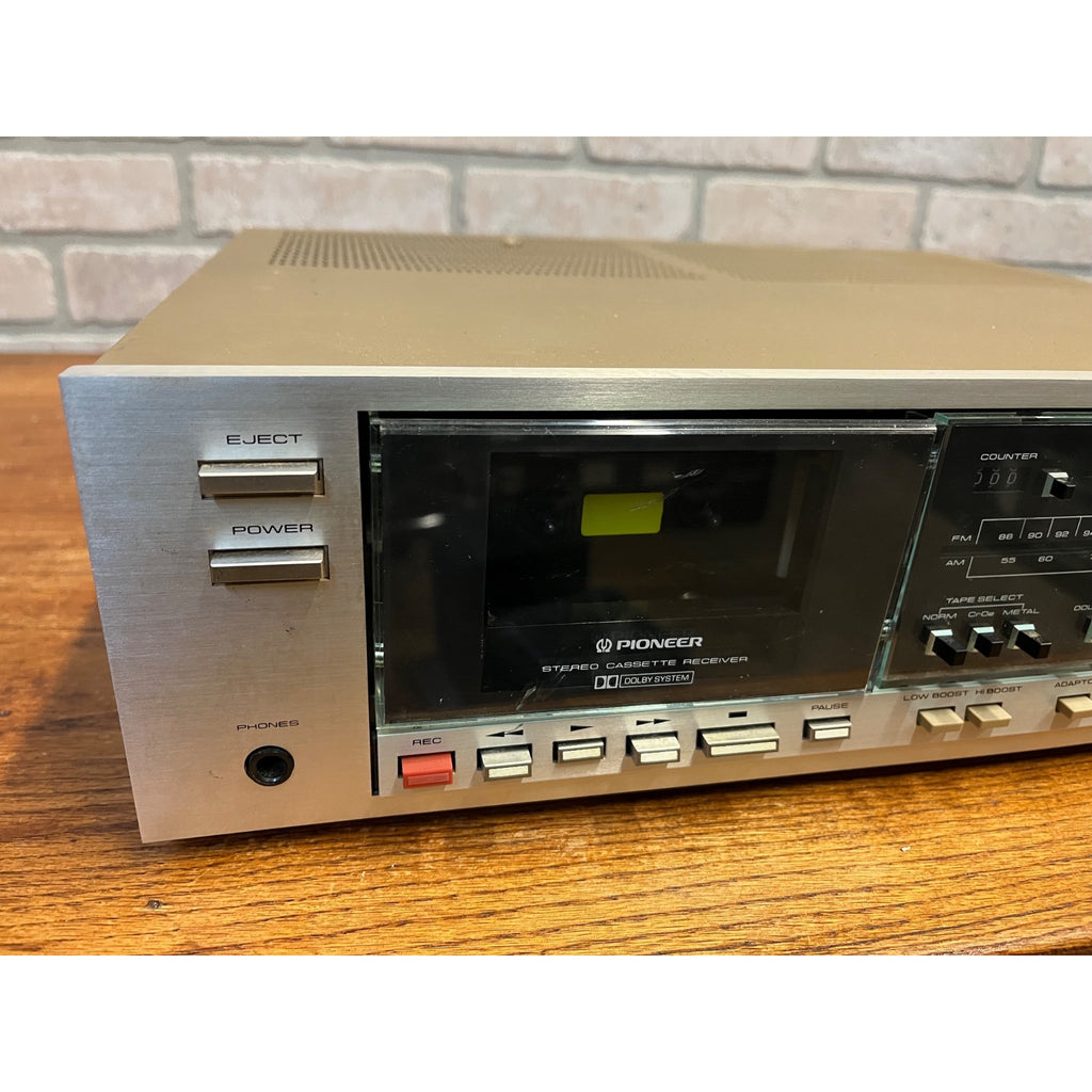 RARE Vintage Pioneer Stereo Cassette Receiver Model RX-10
