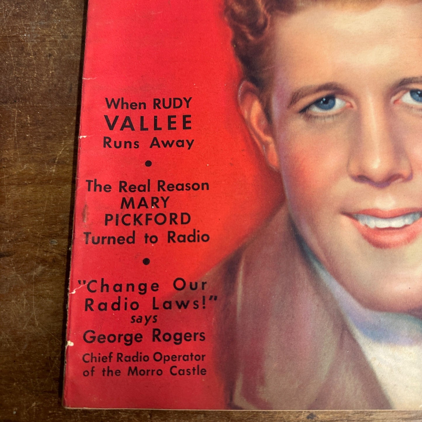 RADIO MIRROR DECEMBER 1934 MARY PICKFORD RUDY VALLEE COVER CARSON ROBISON