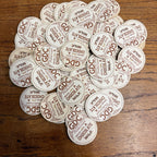 Milk Bottle Cap - Guernsey Dairy Co GDC - Oshkosh, (Wisconsin) Wis WI - Chocolate