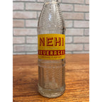 Vintage NEHI Beverages Soda Pop Glass Bottle 7 Fl Oz Menominee, MI