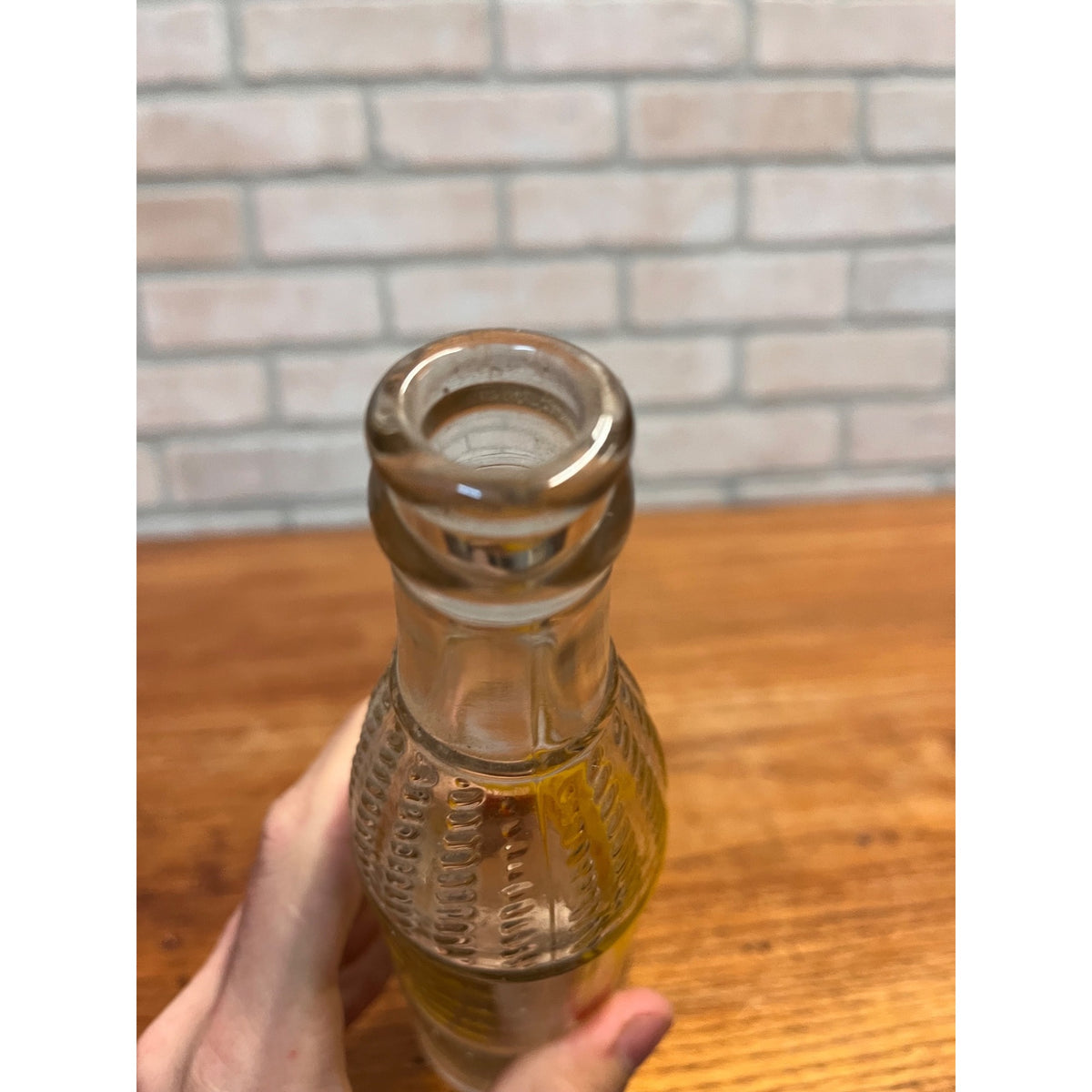 Vintage NEHI Beverages Soda Pop Glass Bottle 7 Fl Oz Menominee, MI