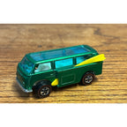 Vintage Redline Hot Wheels 1969 Beach Bomb Green w/ Surfboards - MINTY