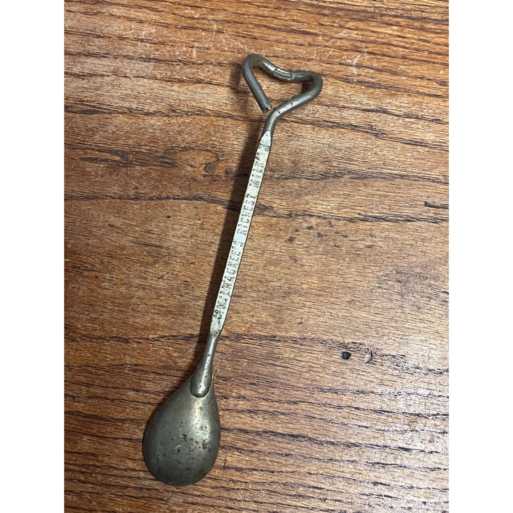Jersey Dairies Vintage Bottle Opener Spoon, Milwaukee, Wisconsin Dairy Milk