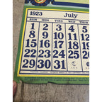 1920s Advertising Calendar Poster Fuller Goodman Farm Barn Dairy Scene