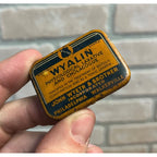 Vtg-Advertising Medicine Laxative Tin John Wyeth & Brother-Wyalin-Sample