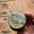 Antique Vaseline Carbolated Petroleum Jelly Jar Chesebrough Medical Pharmacy