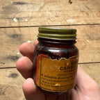 Antique Vaseline Carbolated Petroleum Jelly Jar Chesebrough Medical Pharmacy