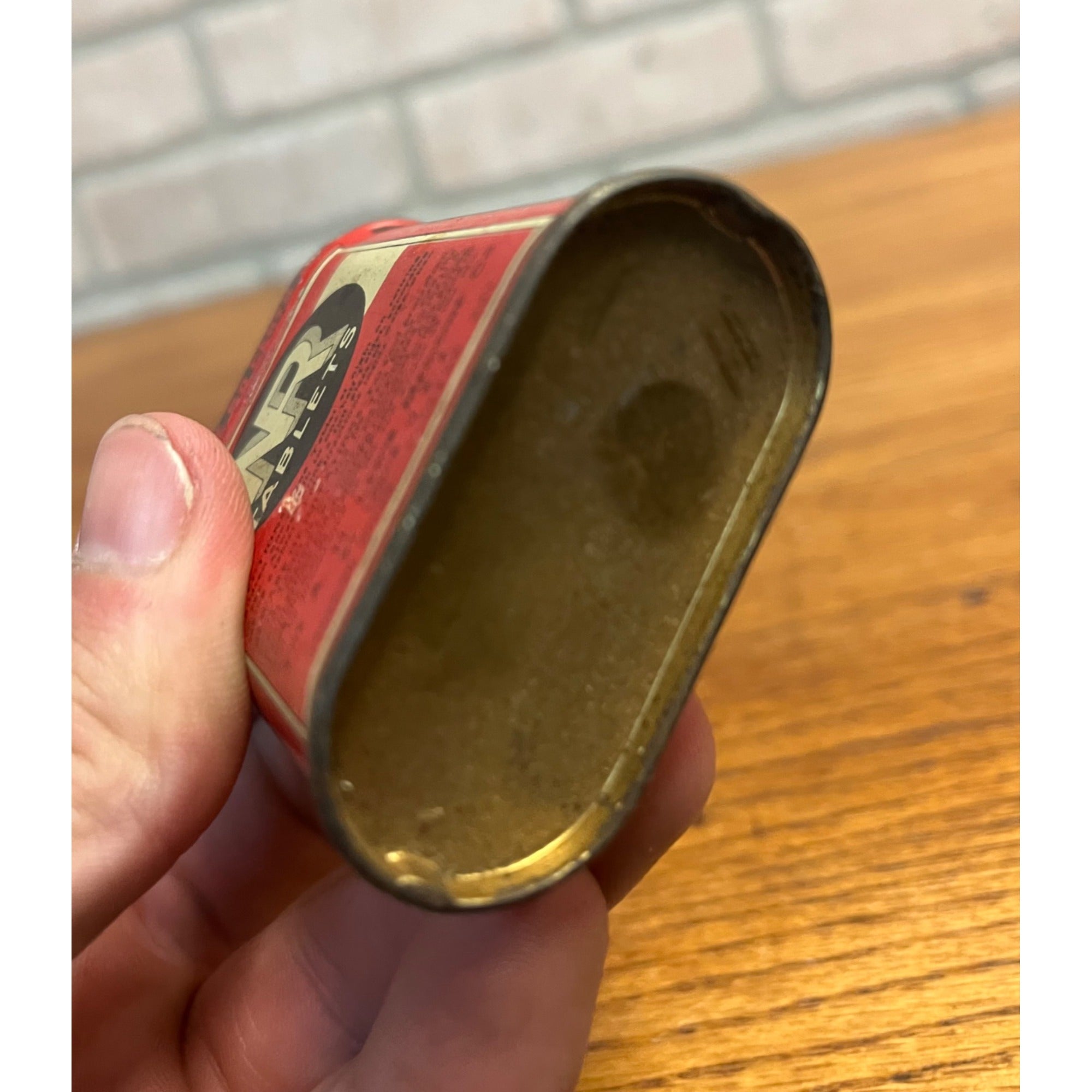 Vintage Tin Nature's Remedy NR Tablets Medicine Drug Store Advertising Can