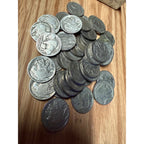 Buffalo Nickels 5 Cent Coin Worn or Common Date Random Selection
