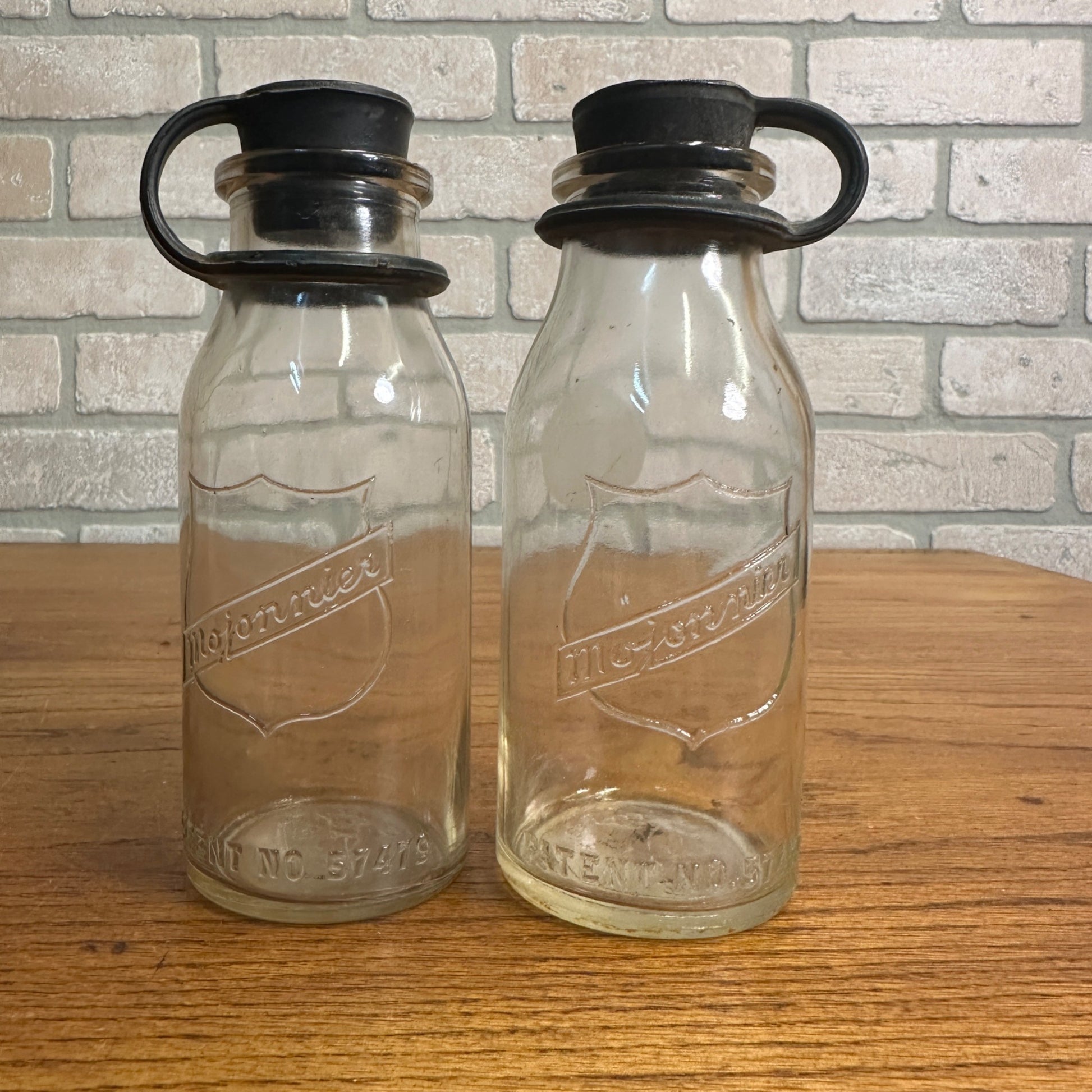Vintage Pair Mojonnier Milk Testing Bottles Rubber Stopper Farm Dairy Lot (2)