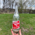 1 Pint 12 Fl Oz West Bend Beverage Applied Label Bottle Large Soda Wisconsin