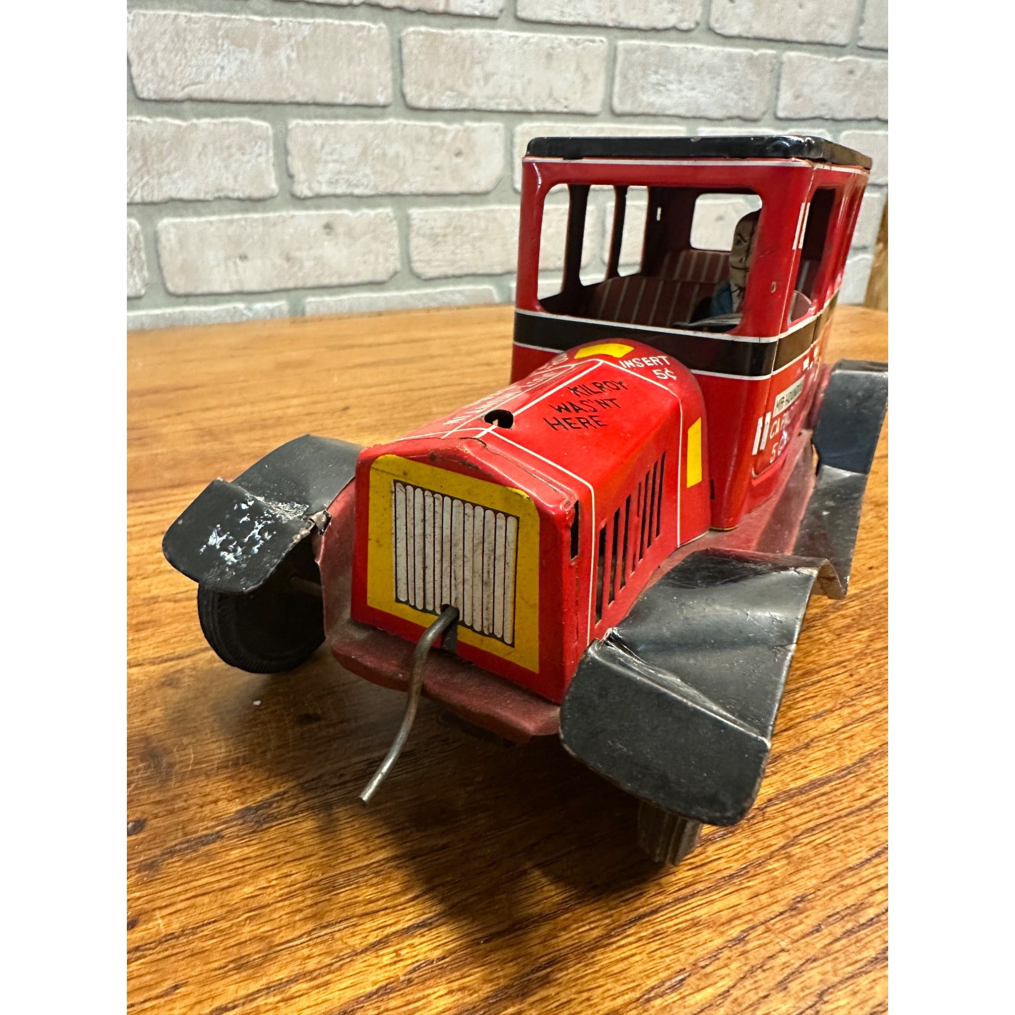 Marx Line Mar Tin Campus Express Mr. Houndog Jalopy Car - 1960's Japan