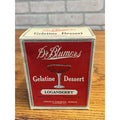Vintage c1910 Dr Blumers Gelatine Dessert Box Country Store Display Loganberry