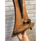 Antique Vintage Barrel Bung Hole Auger & Spigot Wall Plaque Display Tools