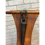 Antique Vintage Barrel Bung Hole Auger & Spigot Wall Plaque Display Tools