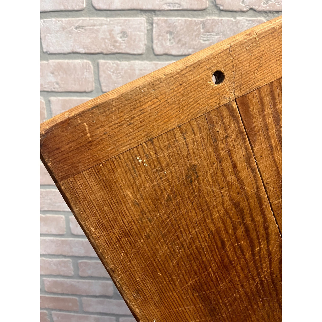 Vintage 1930s Maple Wooden Cutting Board Bread Board Primitive Farmhouse Country