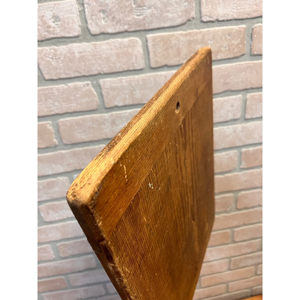 Vintage 1930s Maple Wooden Cutting Board Bread Board Primitive Farmhouse Country