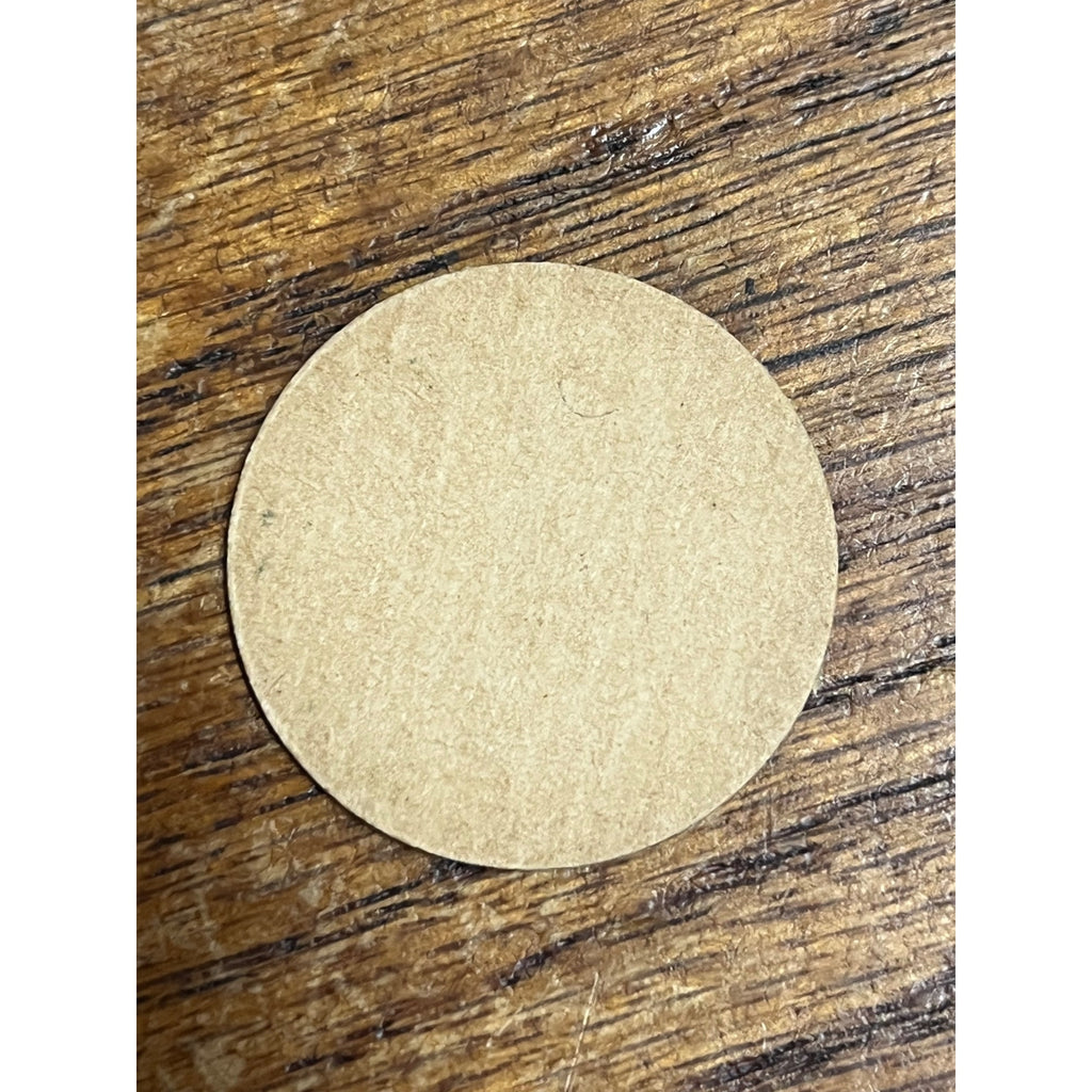 Milk Bottle Cap - Carnival Dairy / Algoma WI / Wisconsin / Orange Drink / Green Spot