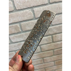 Vintage 1900s Athermos Gurney Refg. Co. Ice Box Emblem Tag Fond du Lac Wis