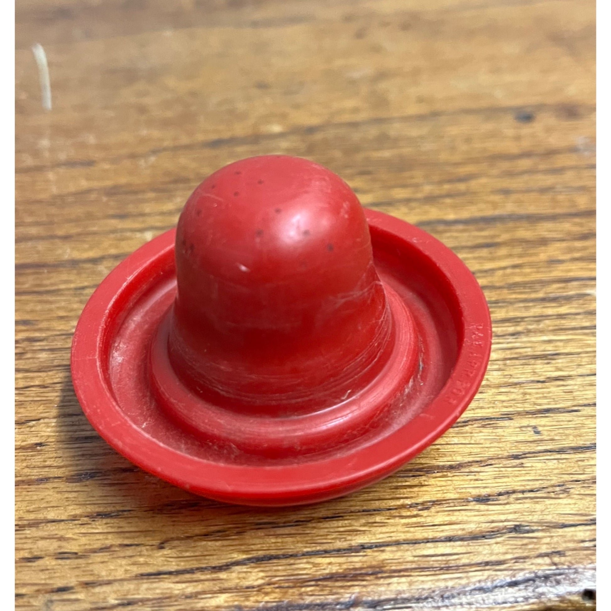 Vintage Polly Red Top Thermos Stopper Replacement Cap For Pint & Quart